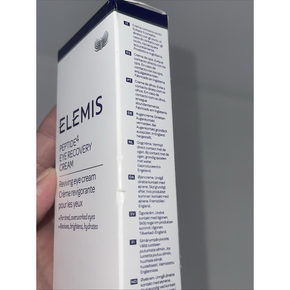 ELEMIS Peptide4 Eye Recovery Cream Reviving Brightening 0.5 fl oz /15mL NIB‎ - Picture 14 of 16